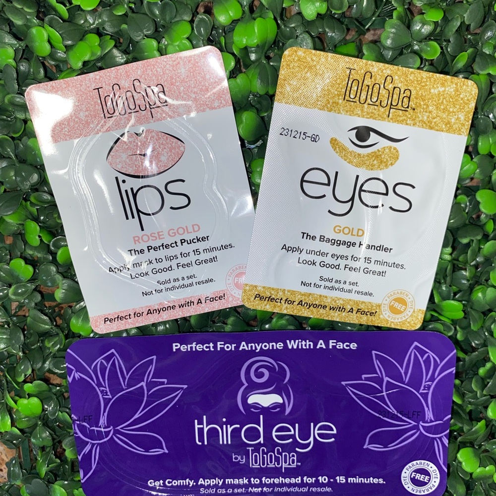 Brand New ToGoSpa Collagen Masks